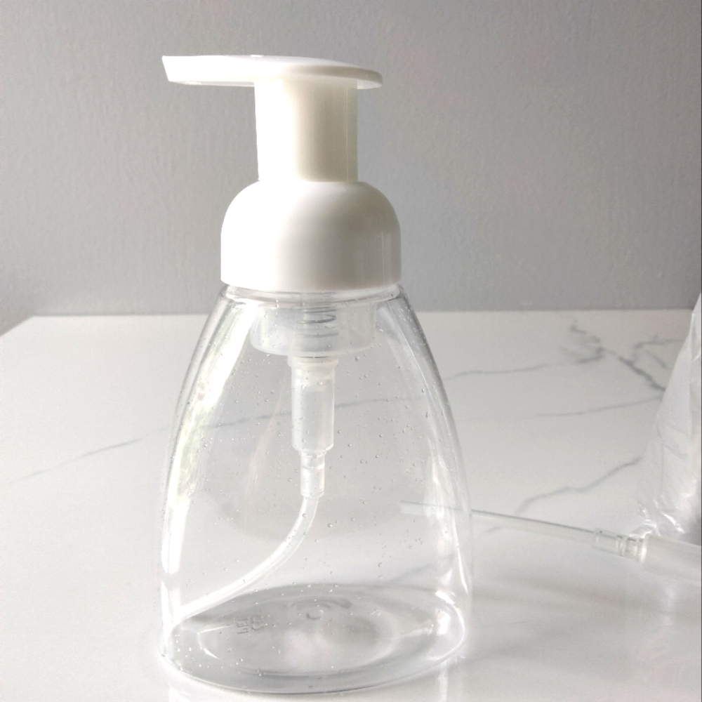 14 Pcs Plastic Foaming Soap Dispenser Pump Bottles, Bra Free, 8.5 oz/ 250 ml